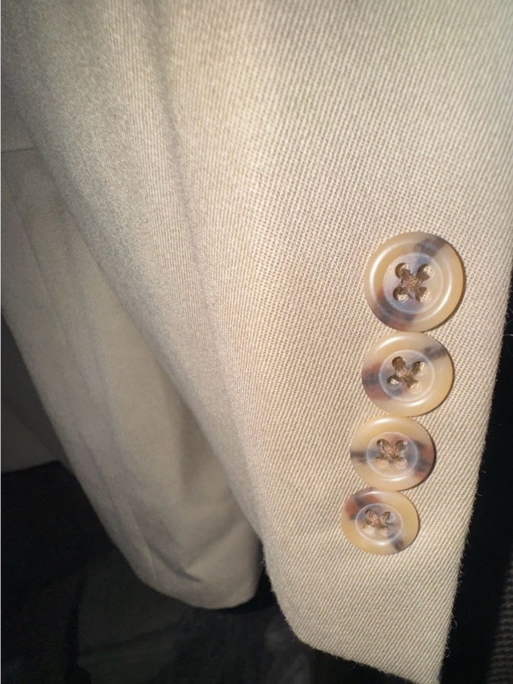 Tommy Hilfiger Tan Wool Sport Coat Blazer 42R Beige 2 Button Classic - Picture 7 of 14